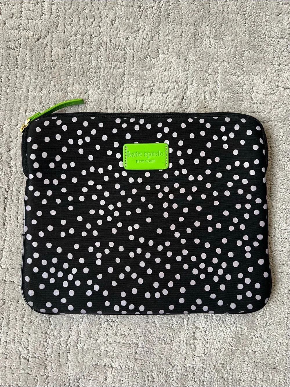 Kate Spade Polka Dot Neoprene Tablet Sleeve